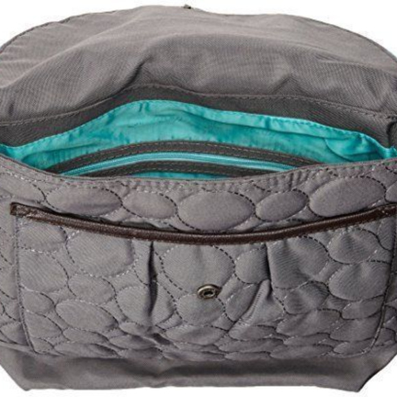 THIRTY ONE ‘Vary You Backpack Purse’ Quilted Dots - Picture 2 of 3